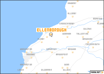 map of Ellenborough