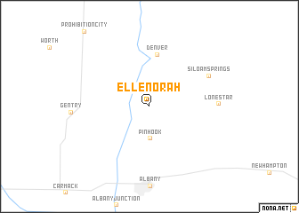 map of Ellenorah