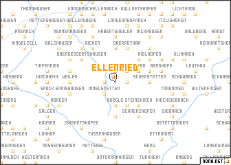 map of Ellenried