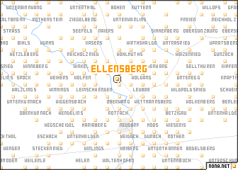 map of Ellensberg