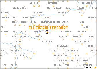 map of Ellenz-Poltersdorf