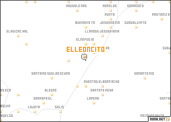 map of El Leoncito