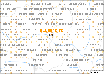 map of El Leoncito