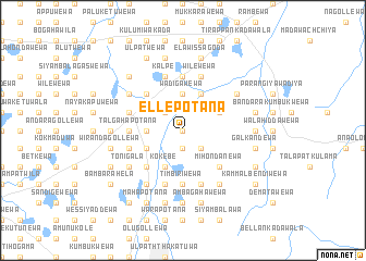 map of Ellepotana