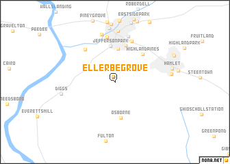 map of Ellerbe Grove