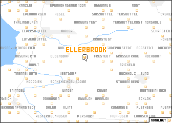 map of Ellerbrook