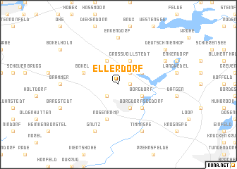 map of Ellerdorf