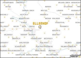 map of Ellerhof