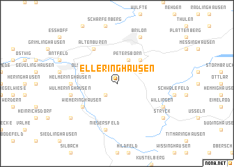 map of Elleringhausen