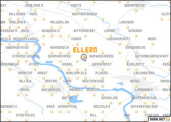 map of Ellern