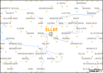 map of Eller