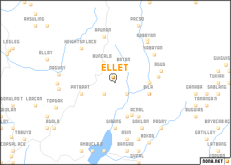 map of Ellet