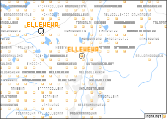 map of Ellewewa