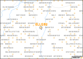 map of Ellgau