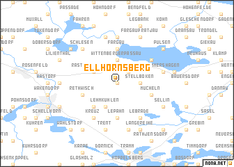 map of Ellhornsberg