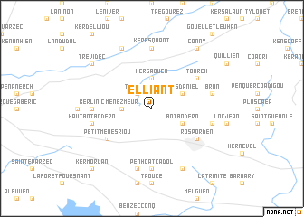 map of Elliant