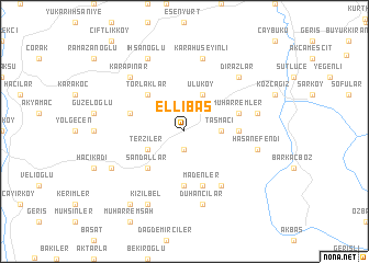 map of Ellibaş