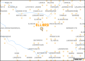 map of El Libro