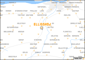 map of Ellidshøj