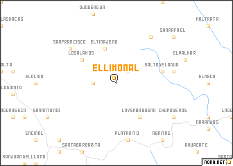 map of El Limonal