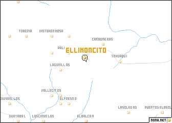 map of El Limoncito