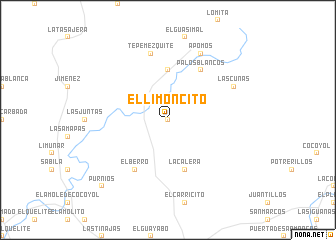 map of El Limoncito