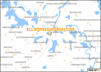 map of El Limón Segunda Sección
