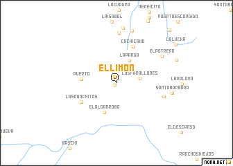 map of El Limón