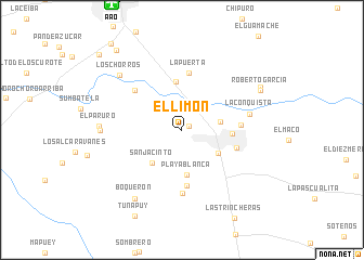 map of El Limón