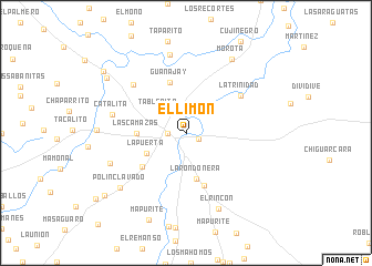 map of El Limón