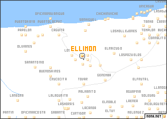 map of El Limón