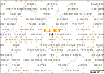 map of El Limón