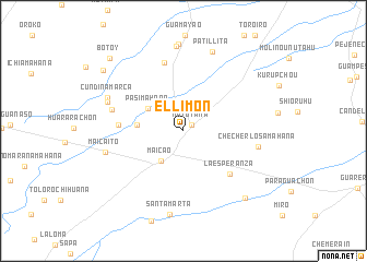 map of El Limón