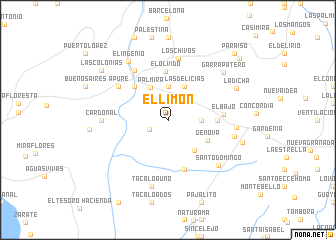 map of El Limón