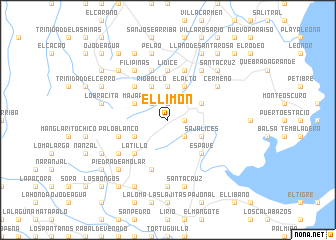 map of El Limón