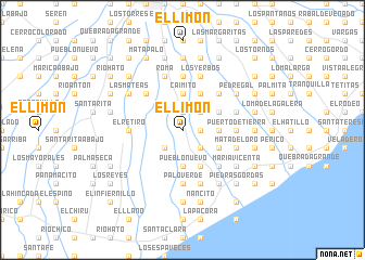 map of El Limón