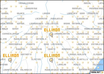 map of El Limón