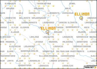 map of El Limón