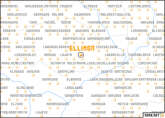 map of El Limón