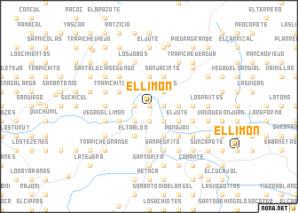 map of El Limón