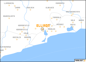 map of El Limón