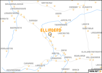 map of El Lindero