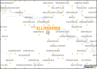 map of Ellingerode