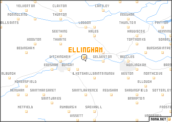 map of Ellingham