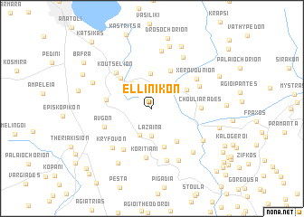 map of Ellinikón