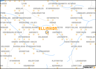 map of Ellinikón