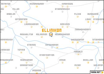 map of Ellinikón