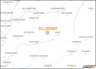 map of Ellinikón