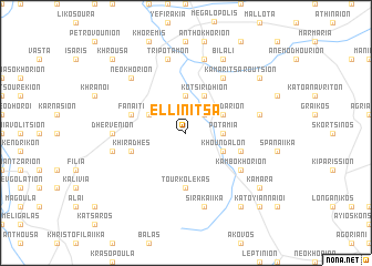 map of Ellinítsa