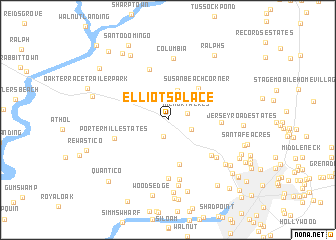 map of Elliots Place